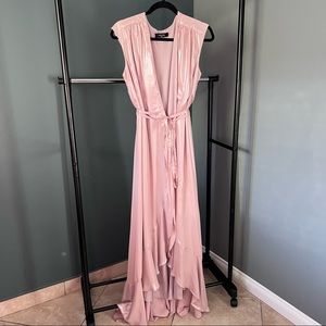 Mauve Long party dress